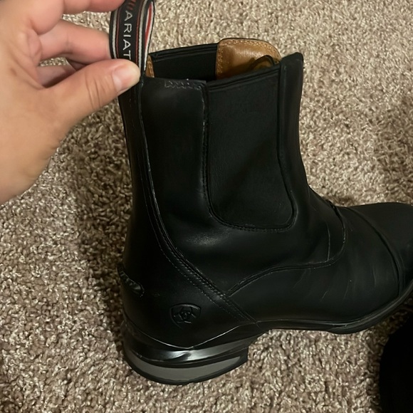 Ariat Black Leather Men's Boots - Picture 5 of 10